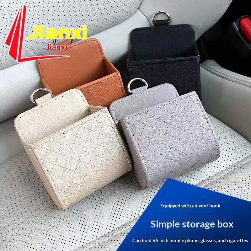 Car air vent storage bag